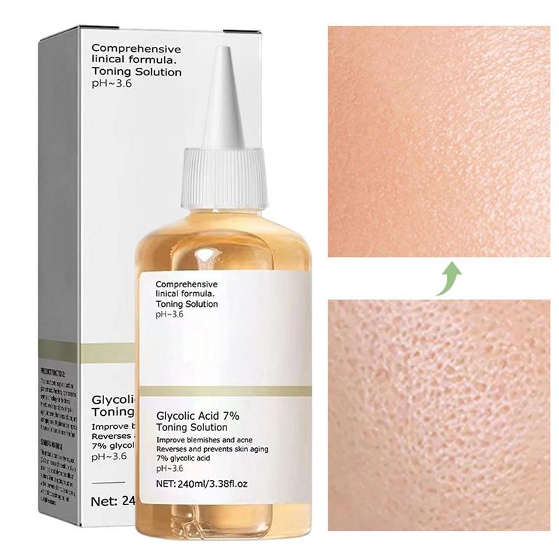 Centella Asiatica Toner - 100ml/240ml eksfoliye edici yüz toniği glikolik