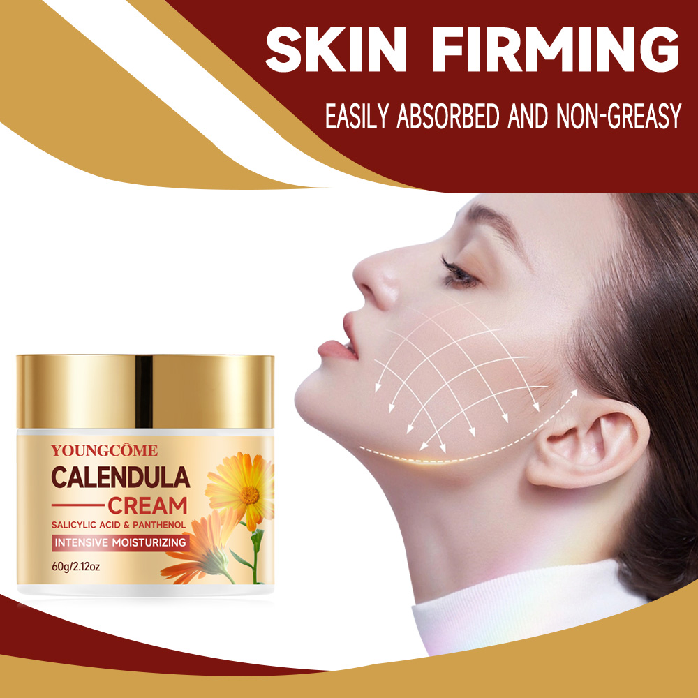 Skincare Retinol - Calendula yüz ve boyun nemlendirici yüz
