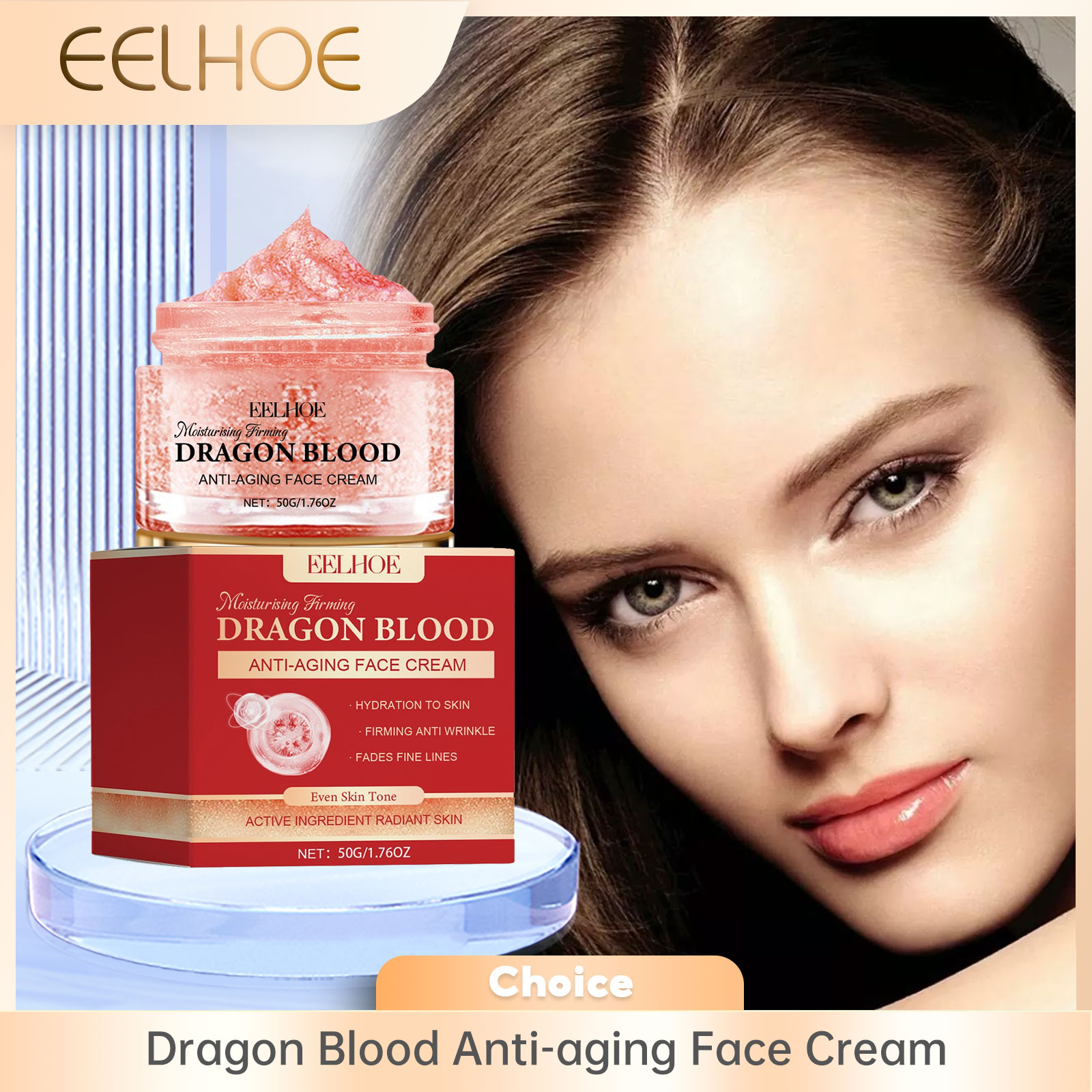 Skincare Retinol - EELHOE Ejderha Kanı Yüz Kremi Gözenek