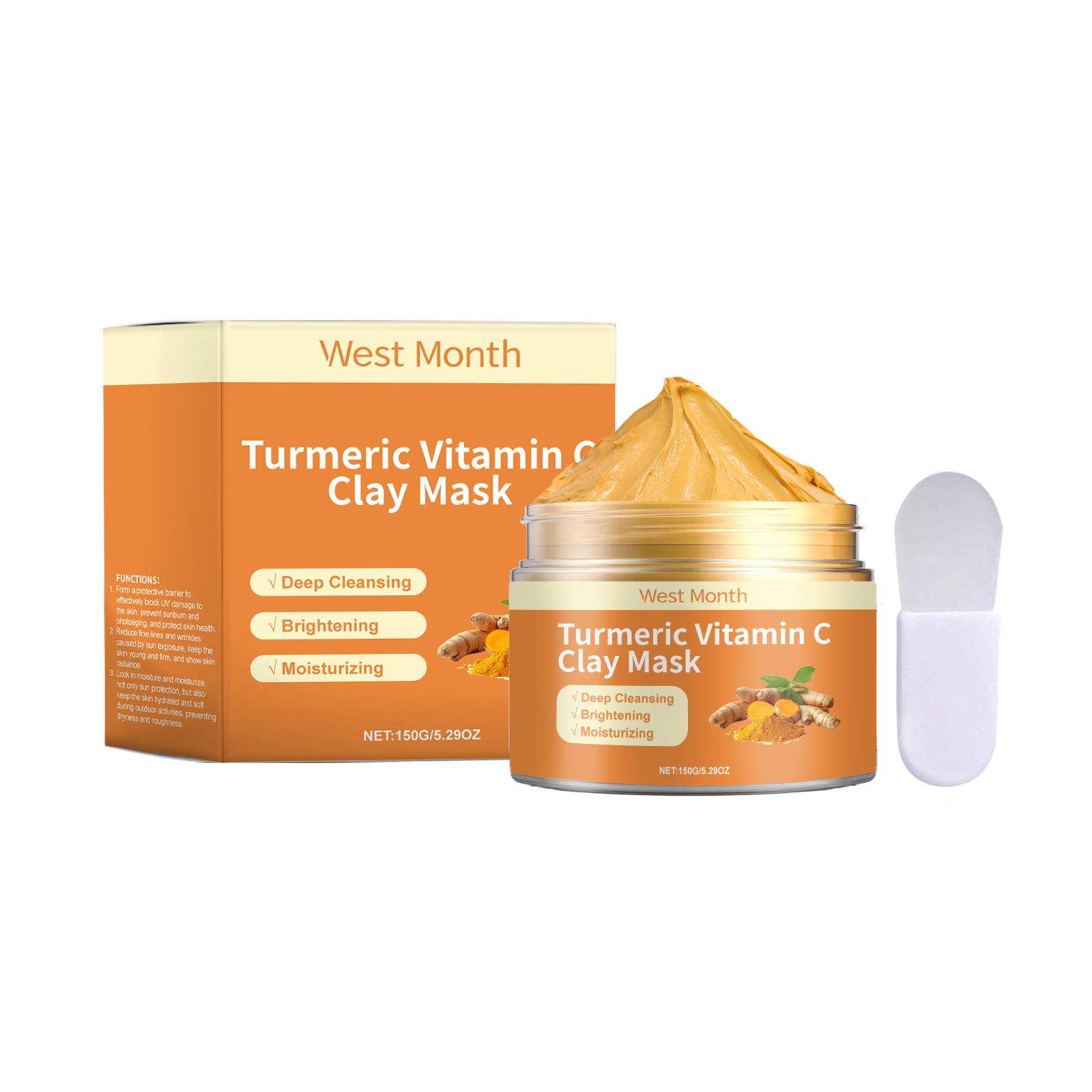 C Vitamini Zerdeçal Çamur Mask - Mud Mask Kaolin incelemesi ve fiyatı