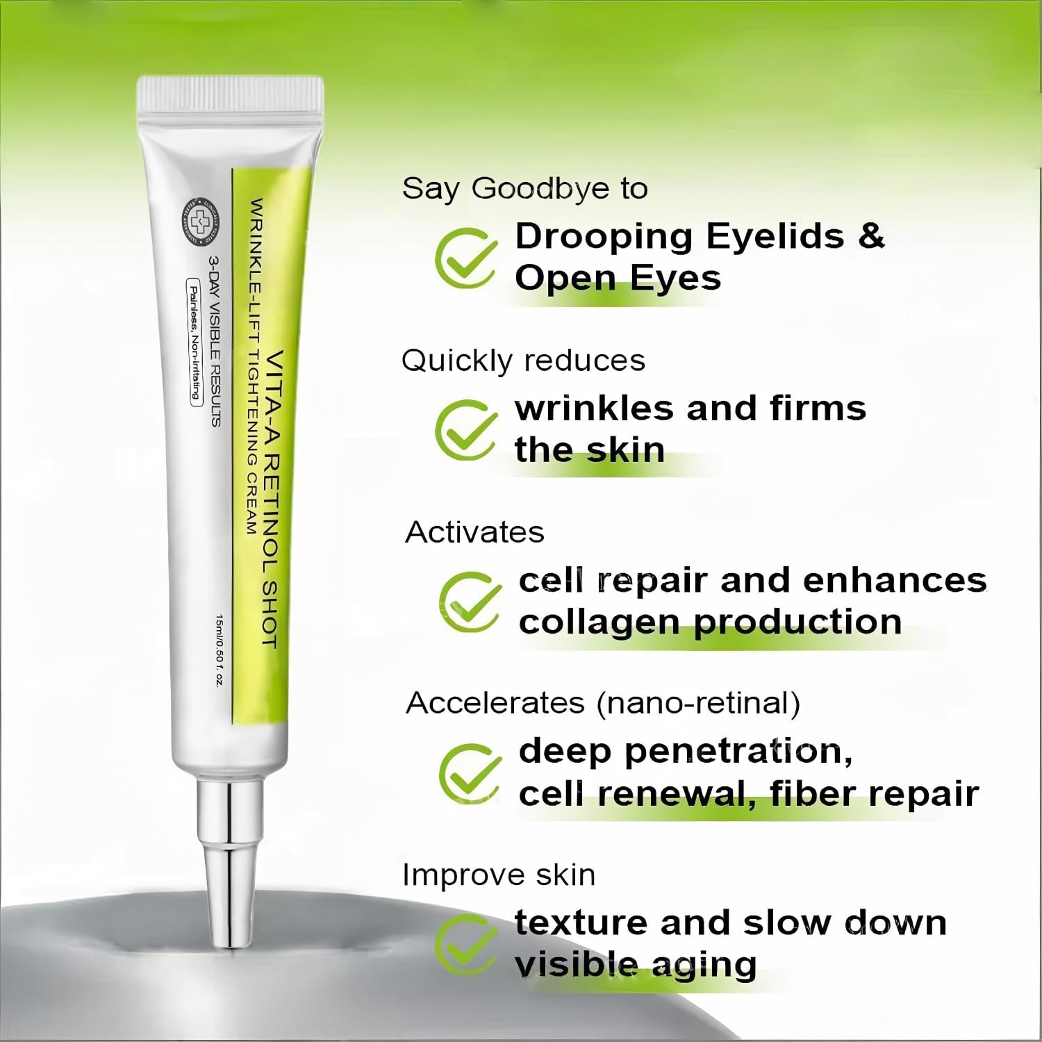 Retinol Shot Göz Yüz Kremi Göz - Skincare Retinol incelemesi ve fiyatı